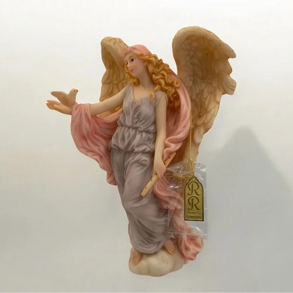 Angel With Dove Seraphim Classics Isabel ‘Gentle Spirit ’ 1993, Retired Rare - Picture 9 of 10